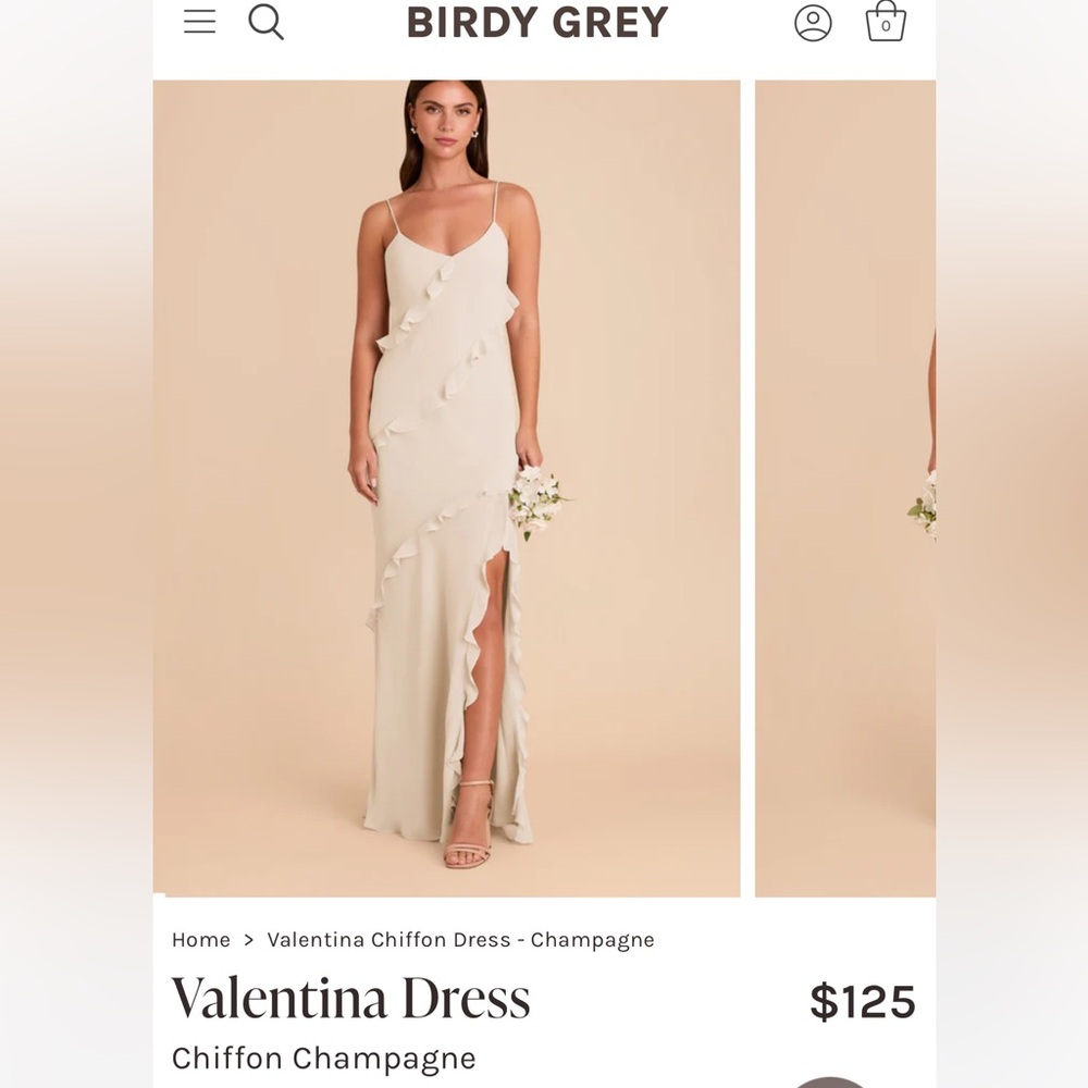 Birdy Grey Valentina Dress in Champagne